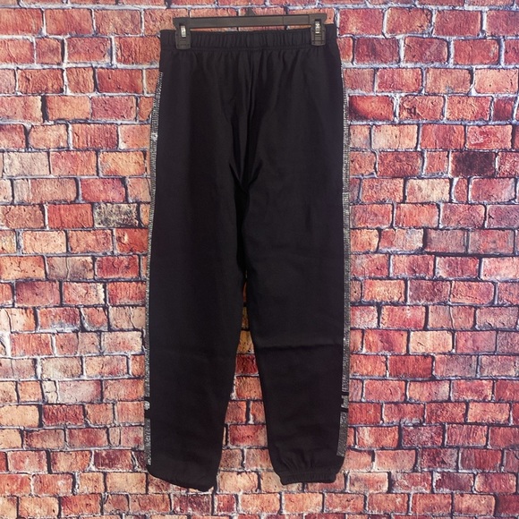 PINK EVERYDAY FLEECE HIGH-WAIST GYM PANTS - Picture 2 of 4